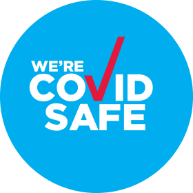 We are Covid safe logo