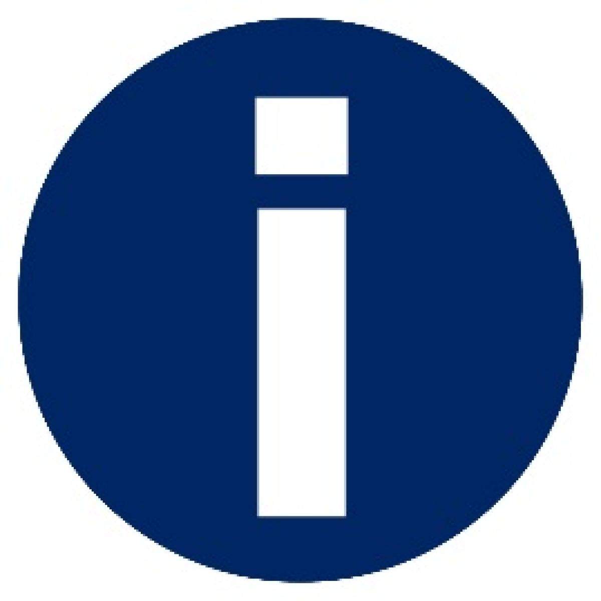 Image of an information 'i'