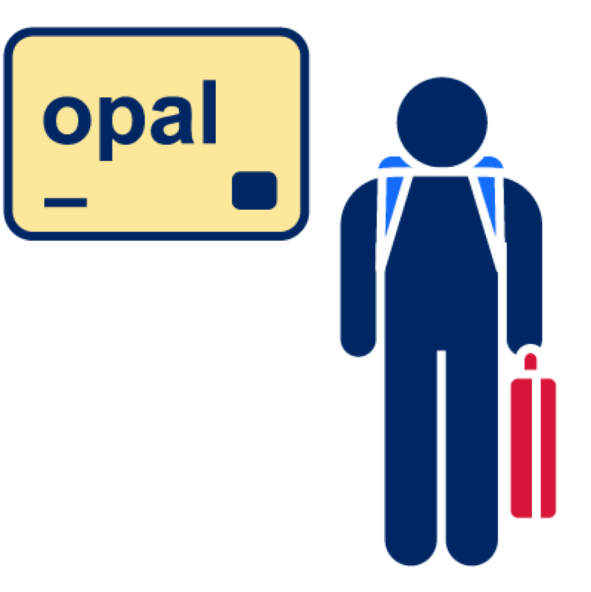 An asylum seeker with an Opal gold card