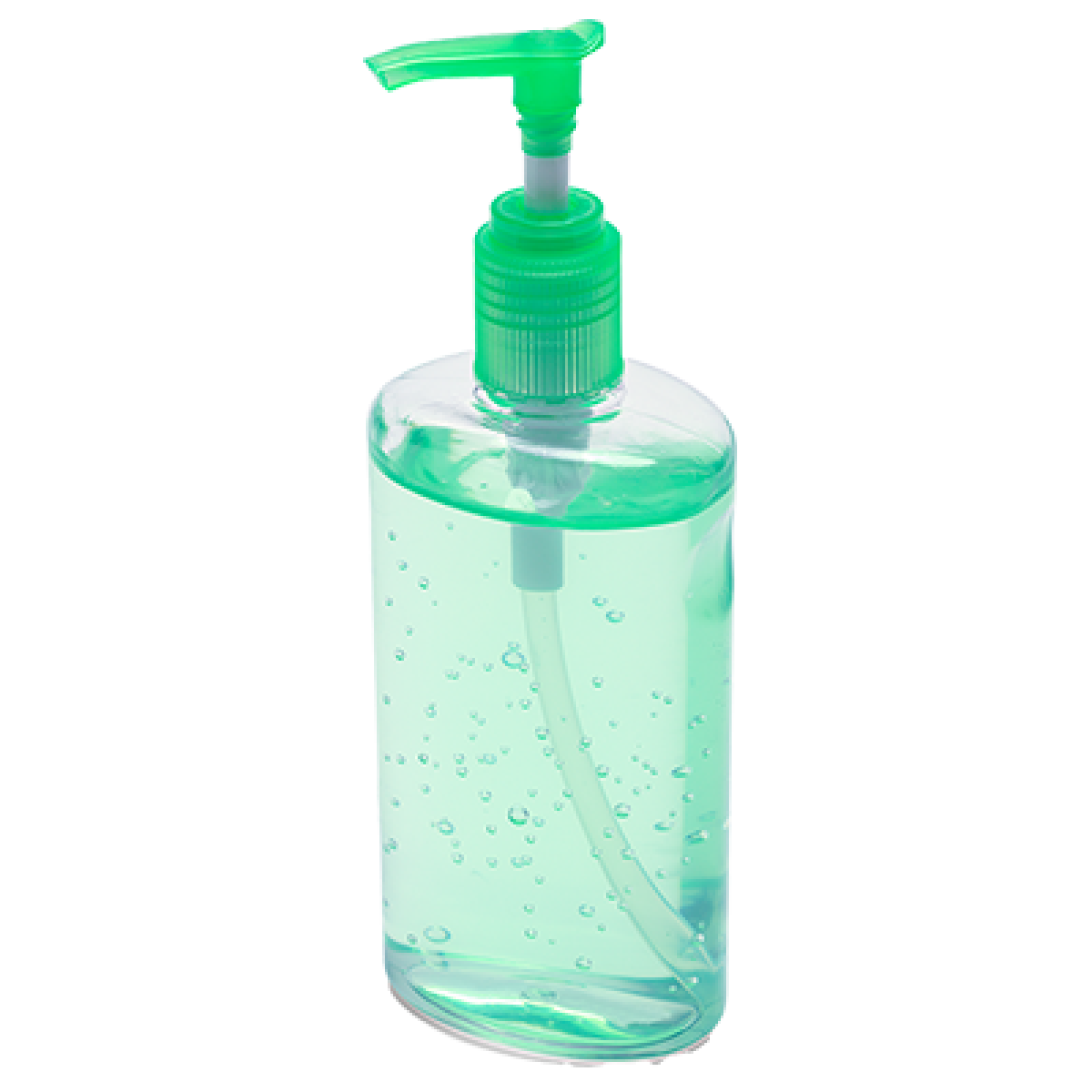 A hand sanitiser bottle