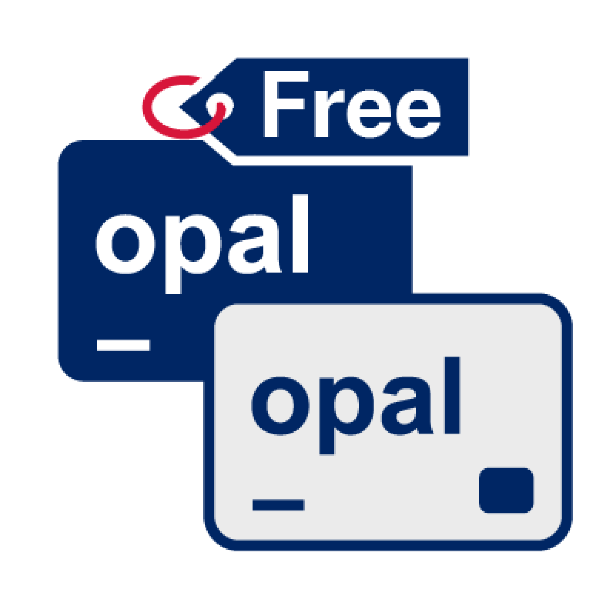 Some Opal cards don't need topping up and are free to use.