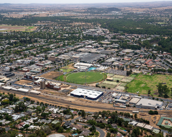 Aerial of Wagga Wagga