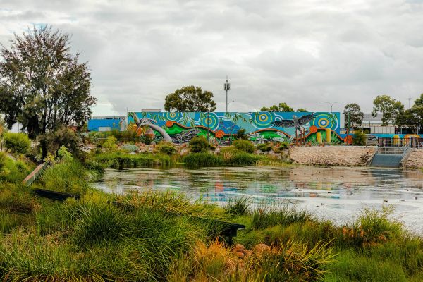 An image of Wharf Street Basin. Credit: Danica Zuks/City of Canning