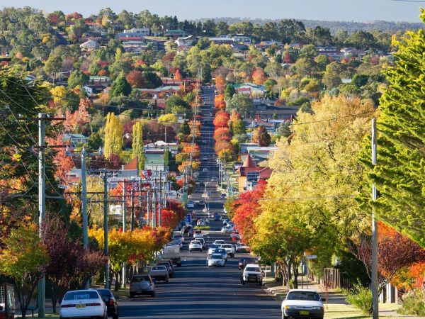 Armidale in autumn