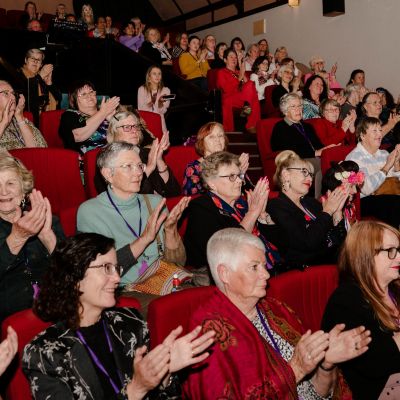 Group of women in audience at Rural Women's Gathering