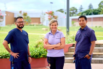 mental health team group shot