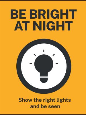 Be Bright At Night poster