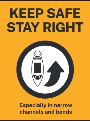 Keep Safe Stay Right poster
