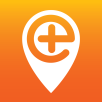 Orange thumbnail image of the app icon