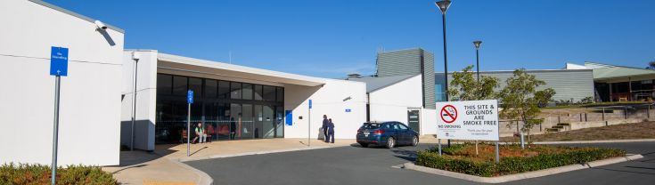 Main entrance to the Gundagai Multipurpose Service.