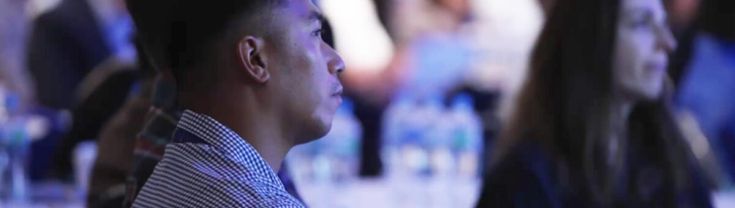 Attendees sitting around a table at the 2023 SmartNSW Masterclass event.