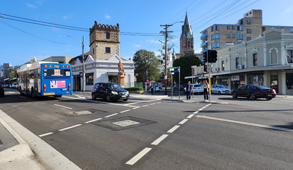 Belmore road and Avoca street Randwick