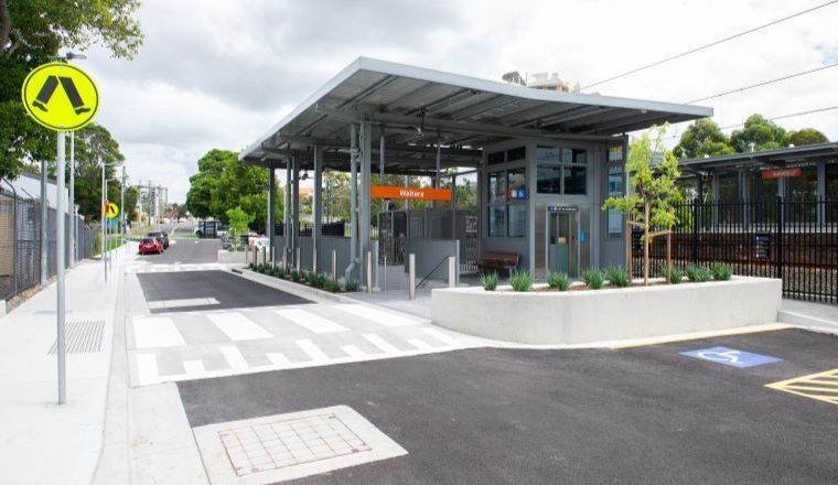 Entry of Waitara Station 