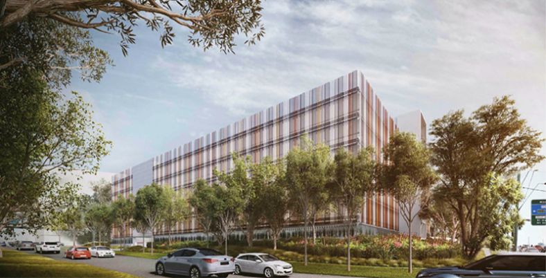 Artist impression of new multistorey carpark