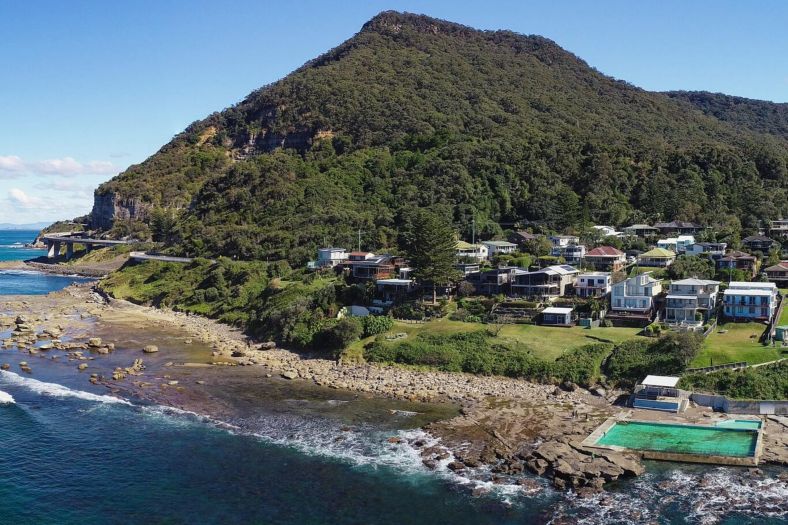 A rockpool in Stanwell Park