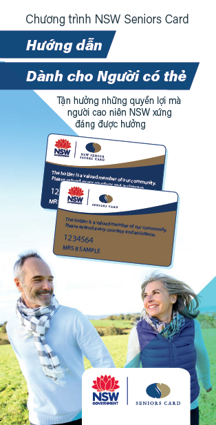 Vietnamese Seniors Card Language brochure