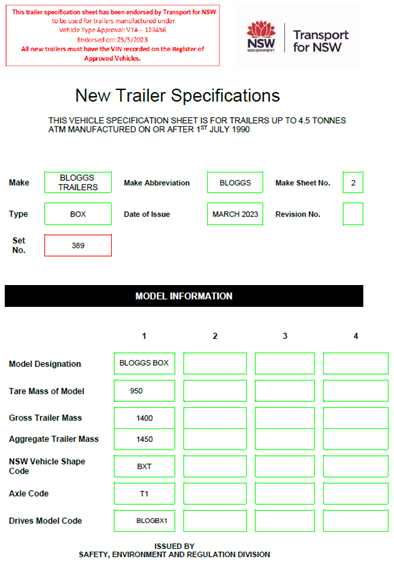 Trailer registration clearance