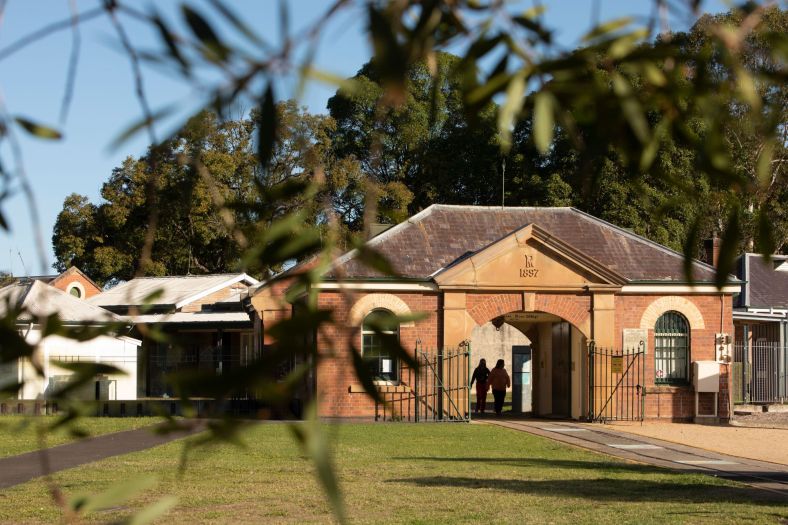 Gatehouse Entry Newington Armory