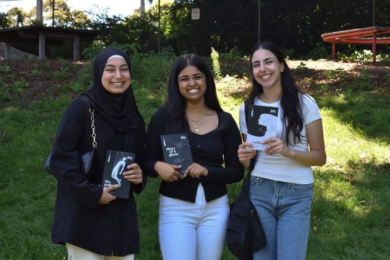 Three young writers from Western Sydney