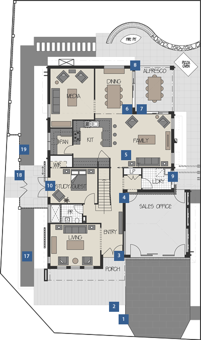 Image of a floor plan