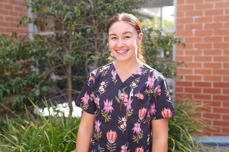 Hannah Kable, nurse at Lithgow Hospital