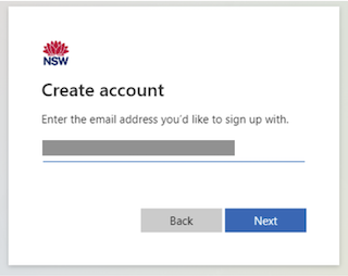 Logging into Sector Link with NSW Gov email