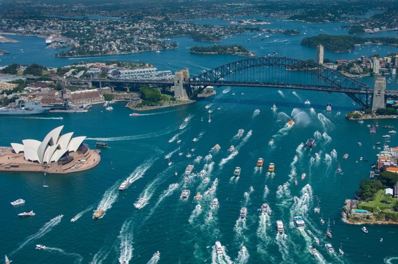 Sydney Harbour Australia Day 2025