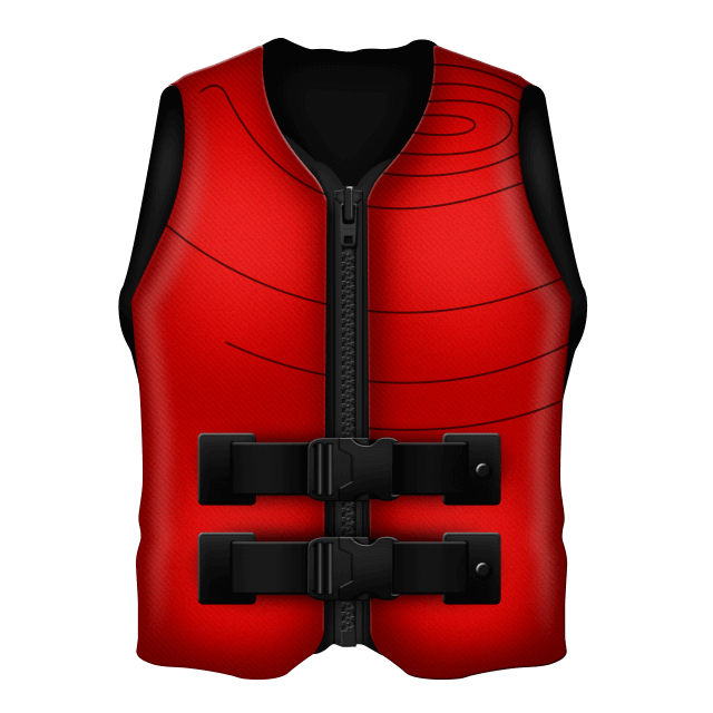 An example of the Foam power boating lifejacket level 50.