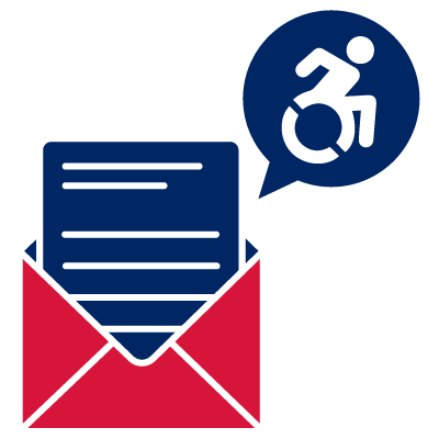  Letter from department of veterans' affairs for support for disability