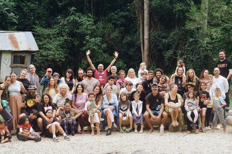 Group of participants at The Returning Culture Camp 2024