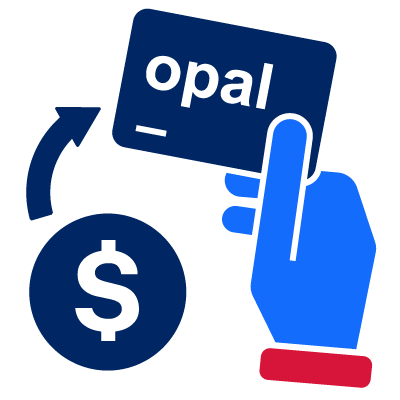 You can automate top ups on your Opal card.