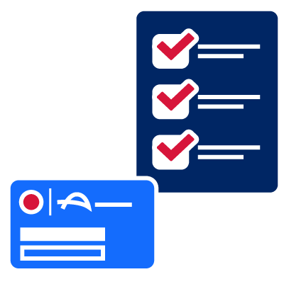 An Opal concession card with a criteria list