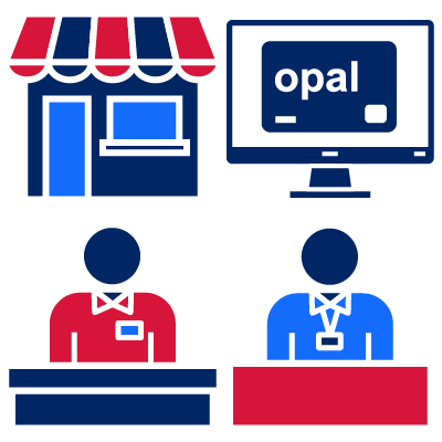 A shop, a website, and customer service centres