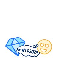 WTD2024 Twibbon diamond