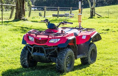 Quad bike.