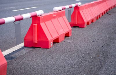 Road safety barriers.