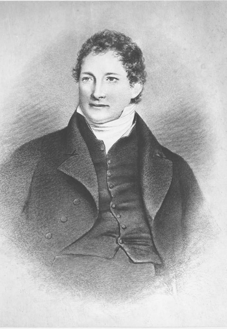 First Colonial Treasurer William Balcombe, circa 1823-1829. Courtesy National Library of Australia.