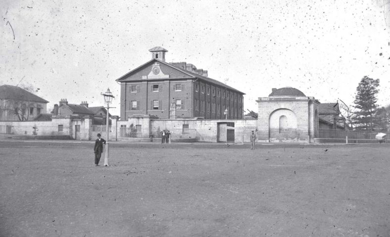 The third floor of Hyde Park Barracks (shown here circa 1880) was converted to the Government Asylum for Infirm and Destitute Women in 1862. It housed up to 200 people.