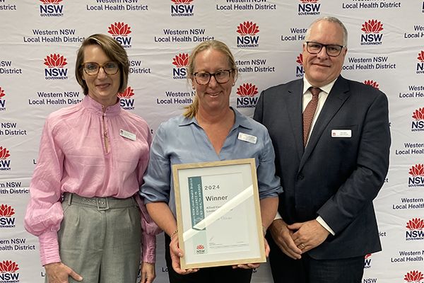 Catherine Osborne - WNSWLHD 2024 Allied Health Leader of the Year - winner