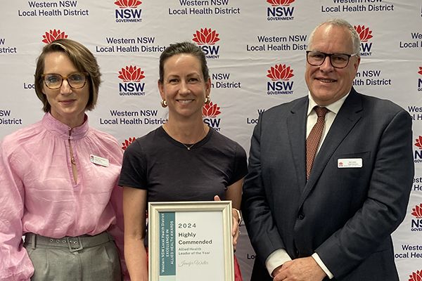 Jennifer Walter - WNSWLHD 2024 Allied Health Leader of the Year - highly commended