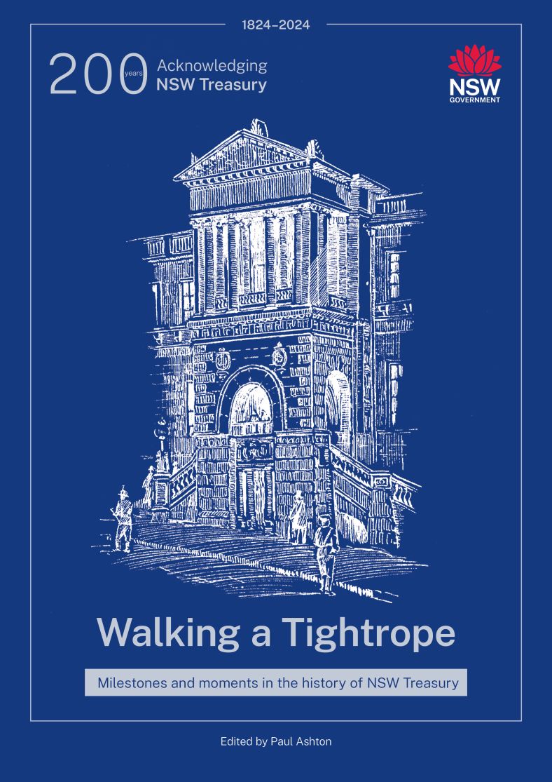 NSW Treasury Walking on a Tightrope cover image