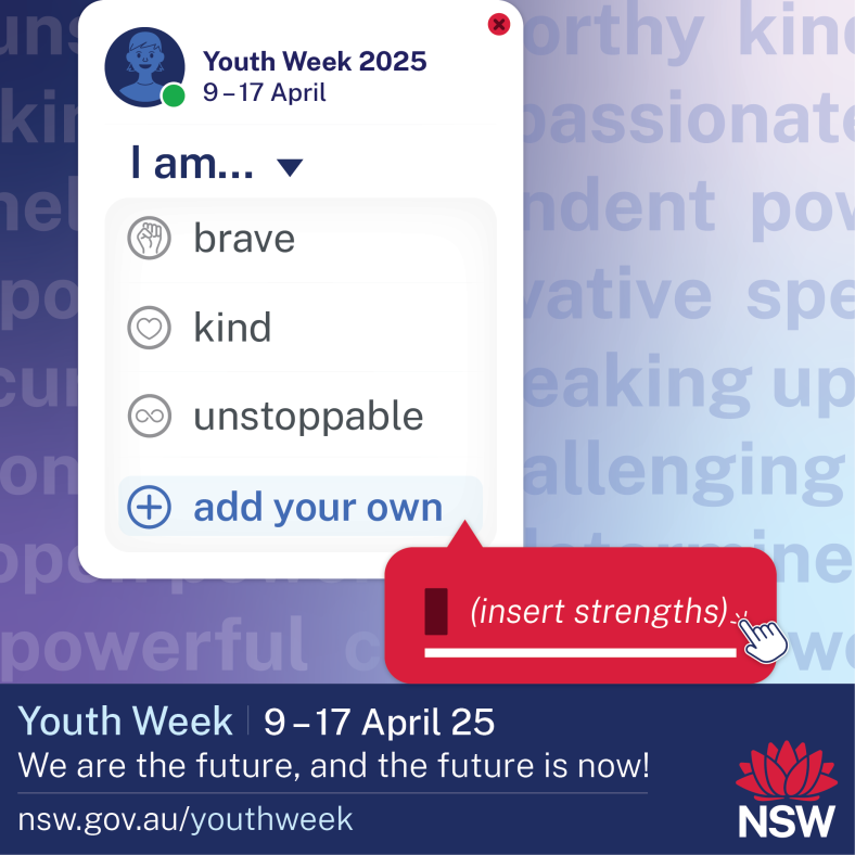 Youth Week 2025 Social Tile