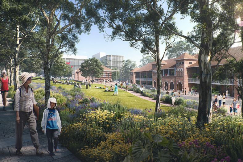 Artist impression of Manly health and wellbeing precinct