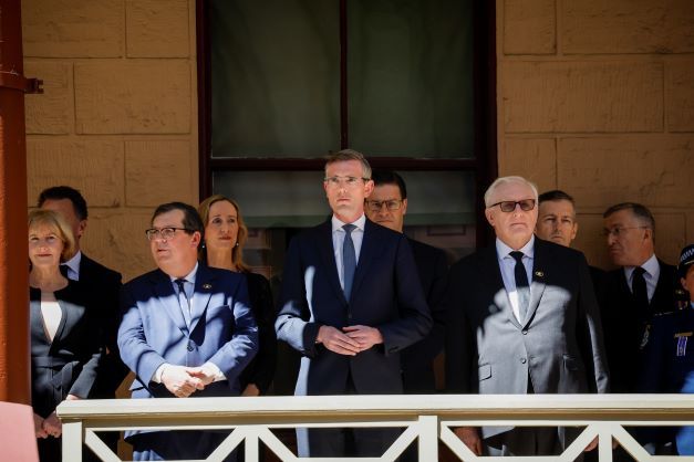 Premier Dominic Perrottet at NSW proclamation ceremony