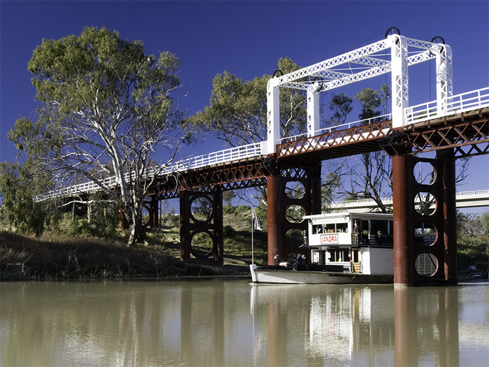 PV Jandra paddlesteamer Bourke