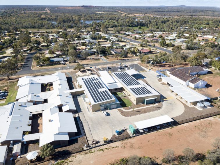 Cobar Hospital Aerial