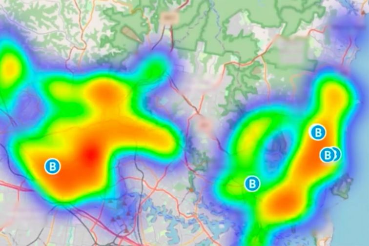 A heatmap image from the Asset AI project.