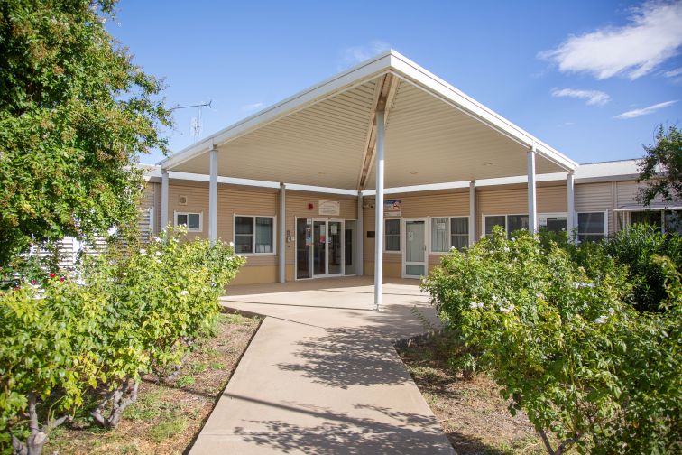 pathway entrance to the Collarenebri MPS