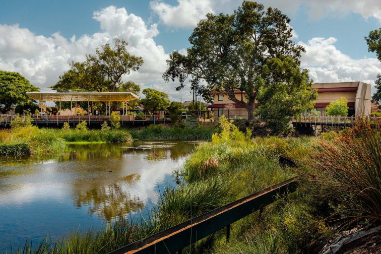 An image of Wharf Street Basin. Credit: Danica Zuks/City of Canning