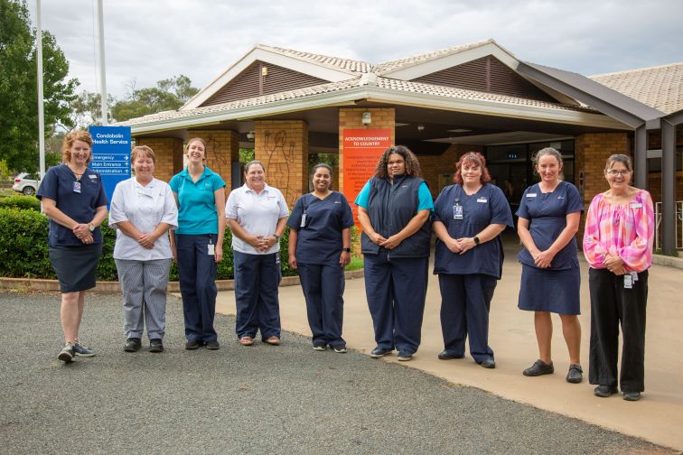 Condobolin Hospital staff